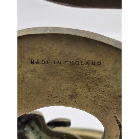 Brass Cat and Mouse Made in England - Picture 4 of 6